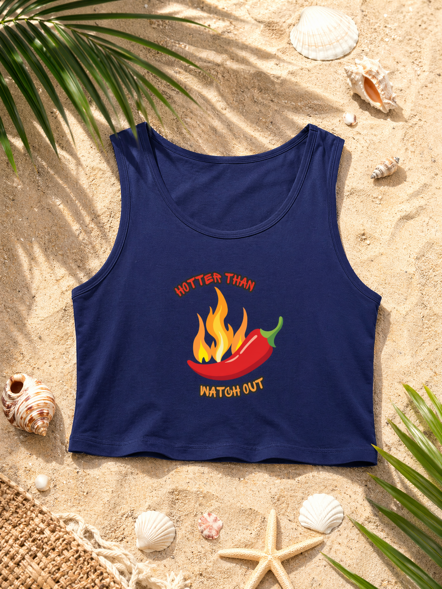 Summer Spicy Crop Tanks for Women