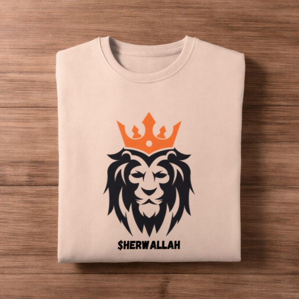 SHERWALLAH Peach Classic T-Shirt