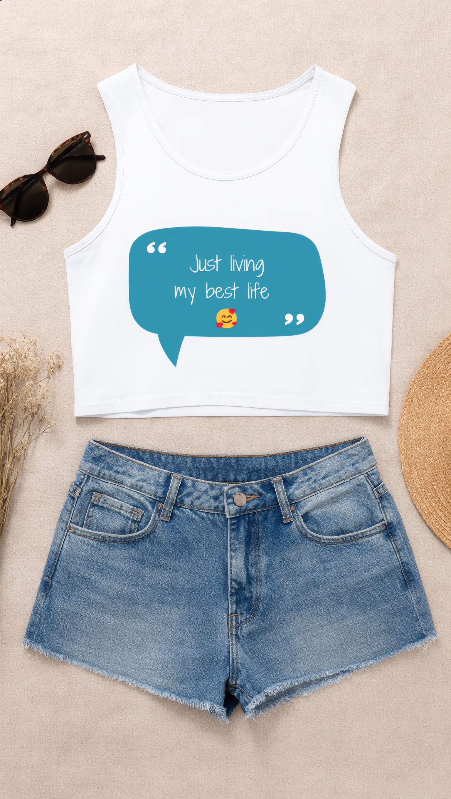 Crop Tops Women White