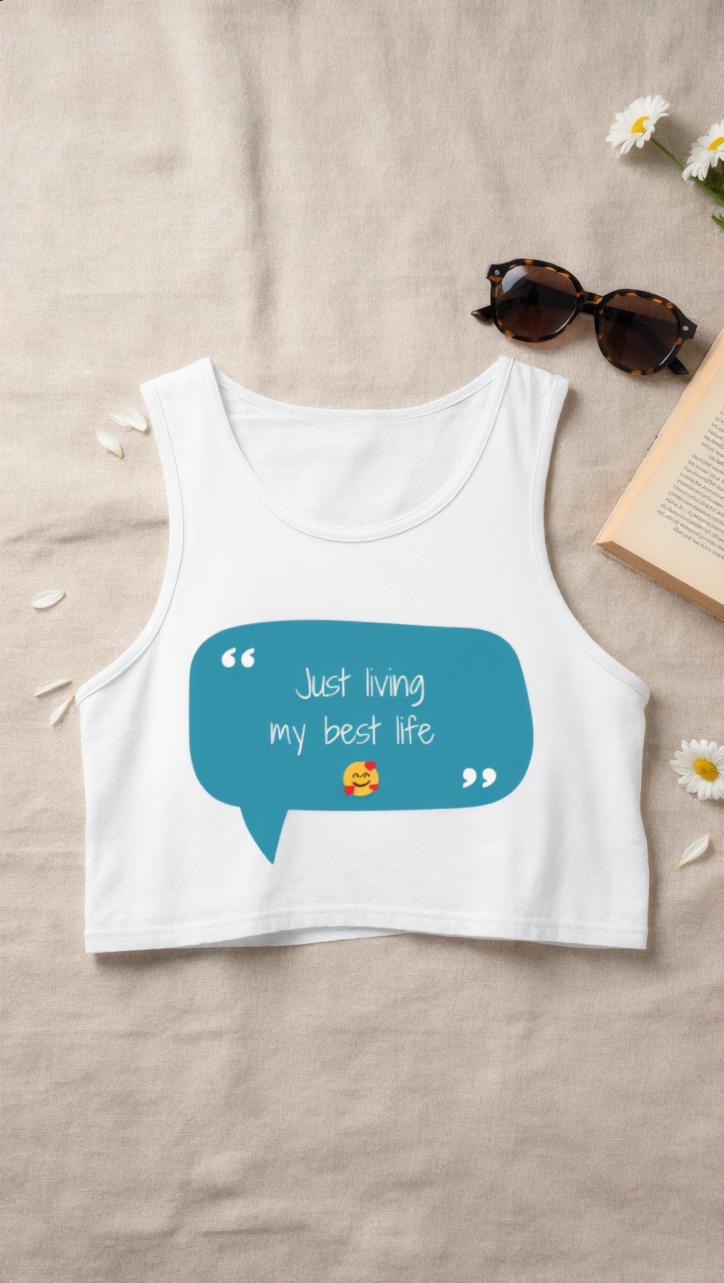 Crop Tops Women White