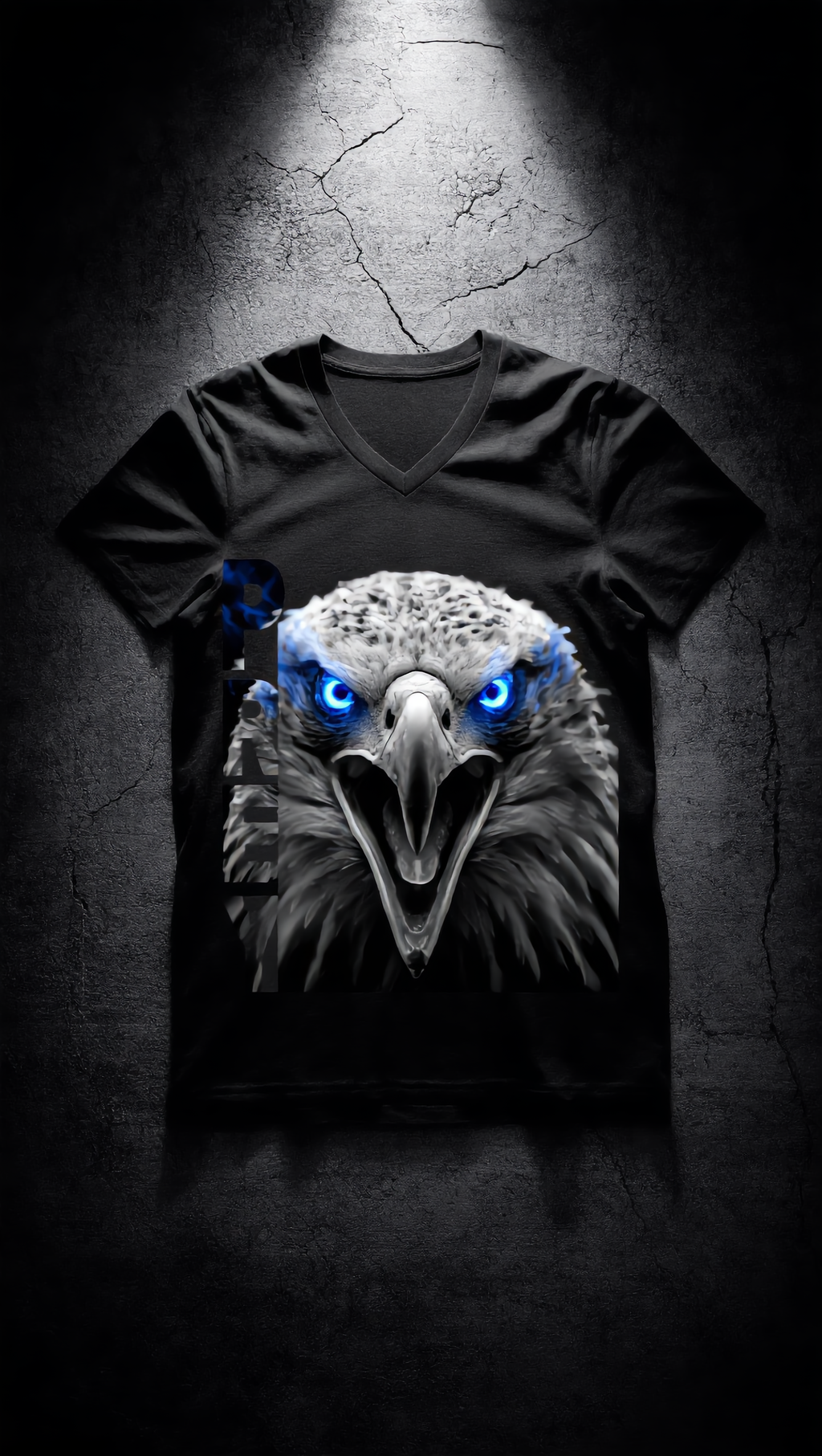 EAGLE PREY V Neck T-Shirts
